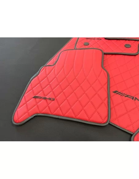  - Mercedes-Benz - RED AMG Floor Mats for Mercedes-Benz W463A - 5 - Upgrade your Mercedes-Benz W463A with our vibrant RED AMG fl