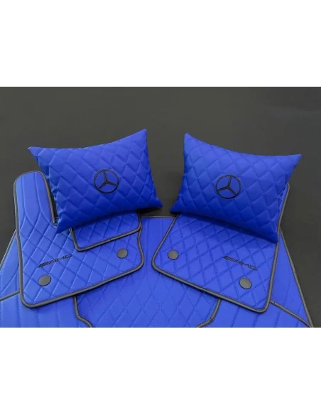  - Mercedes-Benz - BLUE AMG Floor Mats for Mercedes-Benz W463A - 4 - Enhance your Mercedes-Benz W463A with our stylish BLUE AMG 