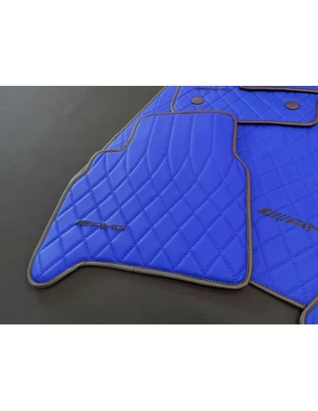  - Mercedes-Benz - BLUE AMG Floor Mats for Mercedes-Benz W463A - 6 - Enhance your Mercedes-Benz W463A with our stylish BLUE AMG 