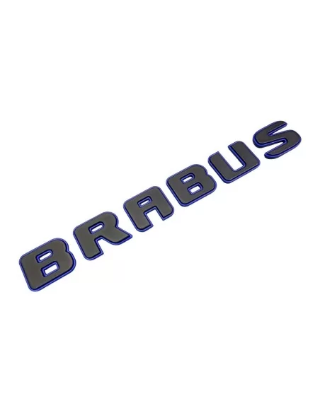  - Logos & Emblems - Metallic Brabus ROCKET blue black emblems badges set for Mercedes-Benz G-Class W463A - 1 - Buy Metallic Bra