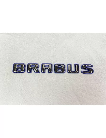  - logo & Emblems - Brabus Emblem Logo Blau metallic mit Carbon für Mercedes-Benz W463A W464 G-Klasse - 4 - Kaufen Sie das Brabu