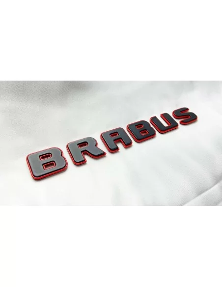  - logo & Emblems - Emblemi metallici Brabus stile ROCKET per Mercedes-Benz Classe G W463A Nero Rosso Set - 3 - Acquistate gli s