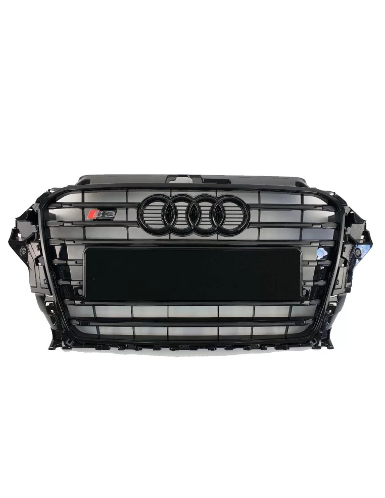  - Audi - Audi S3 Frontstoßstange Kühlergrill für Audi A3 8V 2012-2015 schwarz - 1 - Verwandeln Sie Ihren Audi A3 (2013-2016) mi