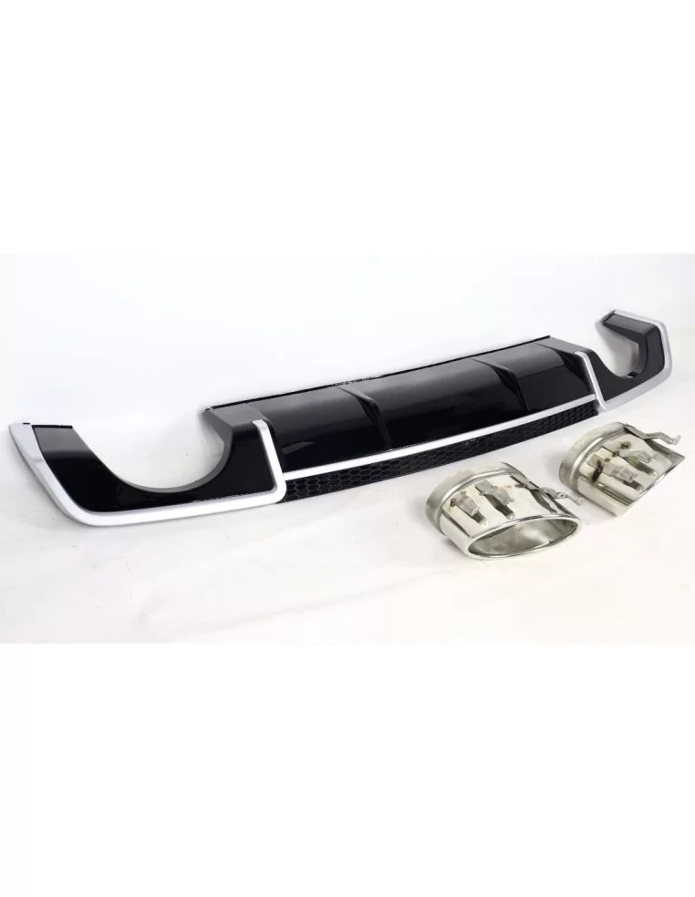  - Audi - Audi RS3 rear diffuser with exhaust tips for Audi A3 2012-2015 sedan - 1 - Enhance your Audi A3 sedan (2012-2015) with