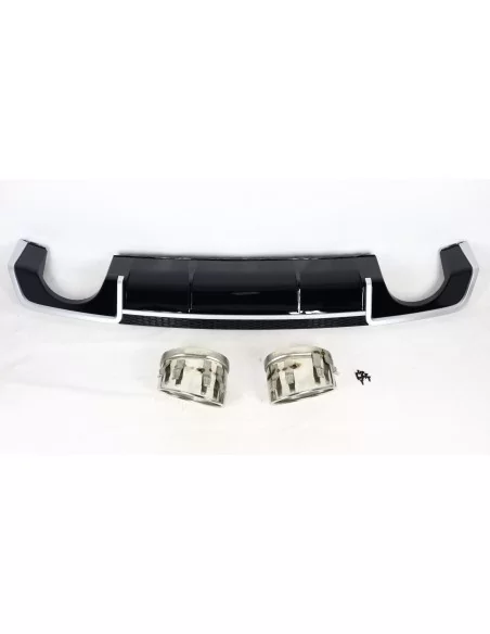  - Audi - Audi RS3 rear diffuser with exhaust tips for Audi A3 2012-2015 sedan - 4 - Enhance your Audi A3 sedan (2012-2015) with