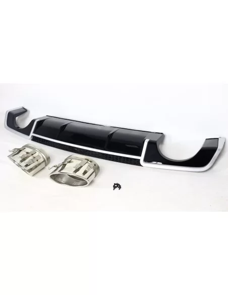  - Audi - Audi RS3 rear diffuser with exhaust tips for Audi A3 2012-2015 sedan - 5 - Enhance your Audi A3 sedan (2012-2015) with