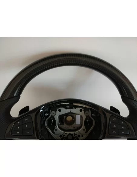  - Steering Wheels - Mercedes-Benz CLA CLS GLE Steering Wheel Carbon Leather - 4 - Elevate your Mercedes-Benz CLA, CLS, GLE with