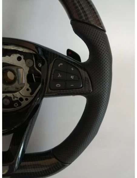  - Steering Wheels - Mercedes-Benz CLA CLS GLE Steering Wheel Carbon Leather - 5 - Elevate your Mercedes-Benz CLA, CLS, GLE with