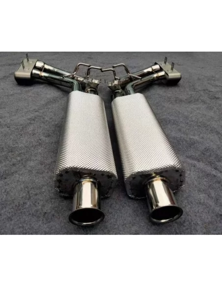  - Mercedes-Benz - Akrapovic titanium exhaust system for Mercedes-Benz G63 AMG G500 BRABUS W463A W464 2018-2022 - 4 - Enhance yo