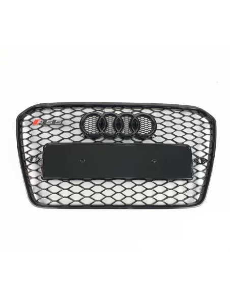  - Audi - Audi RS5 BLACK front bumper radiator grille for Audi A5 2012-2015 - 1 - Buy Audi RS5 BLACK front bumper radiator grill