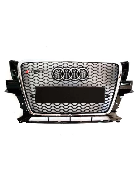  - Audi Q5 2008-2011 (8R) - Audi RSQ5 CHROM front bumper radiator grille for Audi Q5 2008-2011 - 1 - Get the Audi RSQ5 CHROM fro