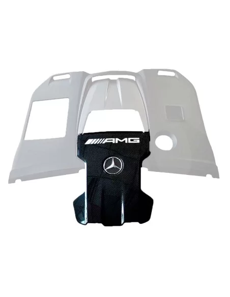  - Mercedes Benz - Kohlefaser AMG Motorabdeckung Mittelteil für AMG Mercedes-Benz W463A W464 G-Wagon G-Klasse G63 - 1 - Veredeln