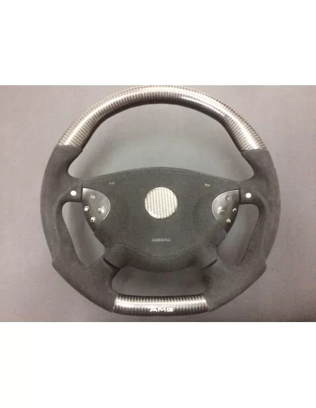  - Steering Wheels - 梅赛德斯-奔驰 CLK E 级 G 级 W463 W209 W211 碳阿尔坎塔拉方向盘 - 1 - 为您的梅赛德斯 CLK、E 级或 G 级 W463、W209、W211 配备这款时尚的碳纤维 Alcantara