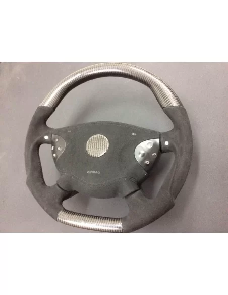  - Steering Wheels - 梅赛德斯-奔驰 CLK E 级 G 级 W463 W209 W211 碳阿尔坎塔拉方向盘 - 2 - 为您的梅赛德斯 CLK、E 级或 G 级 W463、W209、W211 配备这款时尚的碳纤维 Alcantara