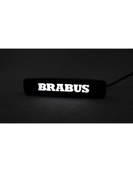  - logo & Emblems - Brabus LED Kühlergrill WHITE Abzeichen Emblem Logo für Mercedes-Benz W463A W464 G-Klasse - 4 - Veredeln Sie 