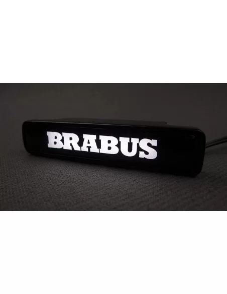  - Logos & Emblems - 用于梅赛德斯-奔驰 W463A W464 G 系列的 Brabus LED 格栅白色徽章徽标 - 5 - 使用 Brabus LED 格栅白色徽章标志升级您的奔驰 W463A G 级车。提升您的风格和能见度！❤️❗