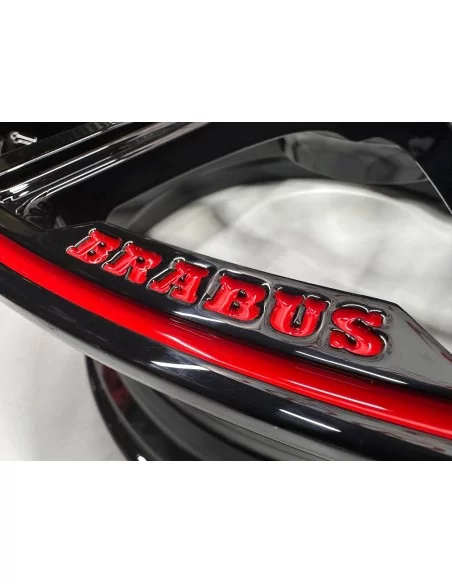  - Mercedes-Benz - 红色 Brabus Monoblock Z Platinum 轮辋 R24，适用于梅赛德斯-奔驰 W463A G 级轿车 W464 - 2 - 为您的梅赛德斯 W463A/W464 升级引人注目的红色 Brabus M