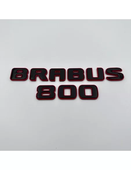  - Logos & Emblems - 用于梅赛德斯-奔驰 G 级 W463A W464 的金属红色 Brabus 800 徽章徽章套件 - 1 - 购买适用于奔驰 W463A 的金属红色 Brabus 800 徽标徽章套装。这些醒目的徽章将提升您车辆的