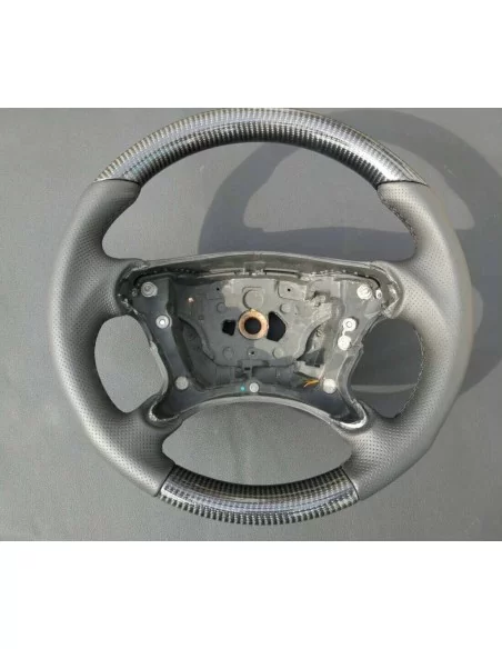  - Steering Wheels - 梅赛德斯-奔驰 CLK 级 E 级 G 级 W463 W209 W211 碳皮方向盘 - 1 - 为您的梅赛德斯 CLK、E 级或 G 级 W463、W209、W211 升级这款奢华的碳纤维皮革方向盘，以增强时尚感