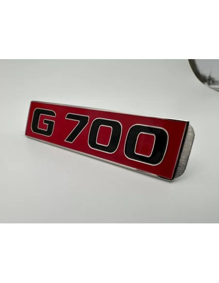  - logo & Emblems - Metallic G700 Rotes Emblem für Mercedes-Benz Frontgrill G-Klasse W463 - 5 - Kaufen Sie das rote Metallic-Emb