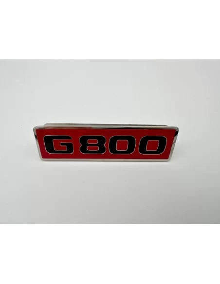  - Logos & Emblems - Metallic G800 Red Emblem for Mercedes-Benz front grille G-Class W463 - 3 - Buy metallic G800 red emblem for