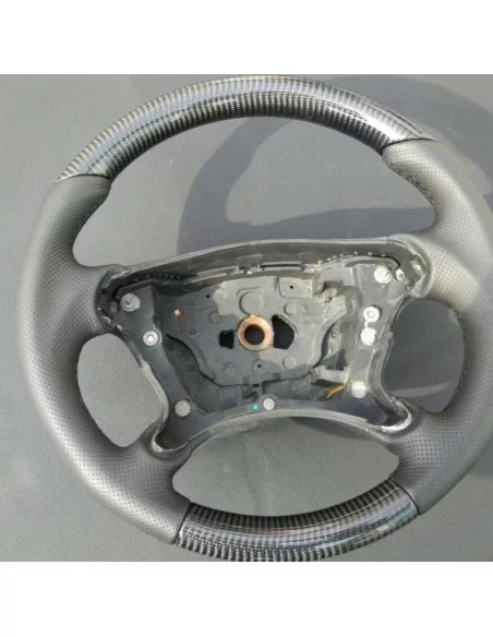  - Steering Wheels - 梅赛德斯-奔驰 CLK 级 E 级 G 级 W463 W209 W211 碳皮方向盘 - 6 - 为您的梅赛德斯 CLK、E 级或 G 级 W463、W209、W211 升级这款奢华的碳纤维皮革方向盘，以增强时尚感