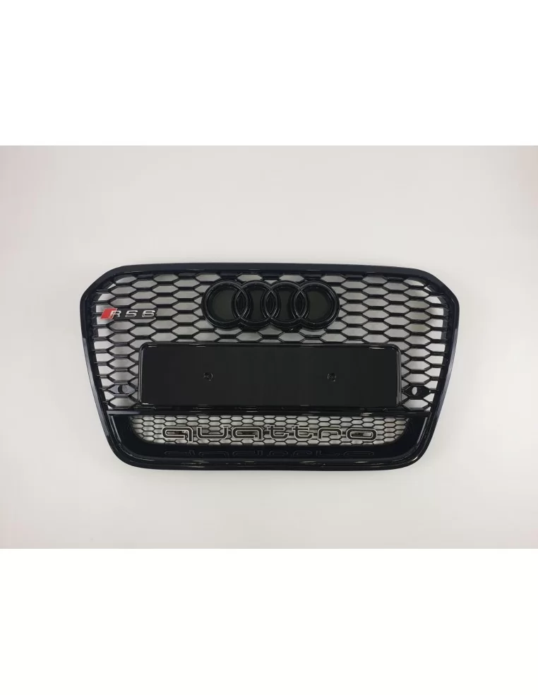  - Audi A6 2011-2014 (C7) - Audi RS6 schwarz QUATTRO Frontstoßstange Kühlergrill für Audi A6 2012-2015 - 1 - Kaufen Sie den Audi