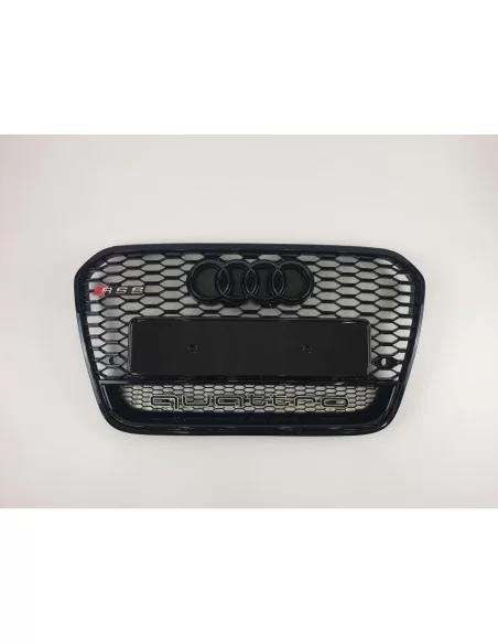  - Audi A6 2011-2014 (C7) - Audi RS6 black QUATTRO front bumper radiator grille for Audi A6 2012-2015 - 1 - Buy the Audi RS6 bla