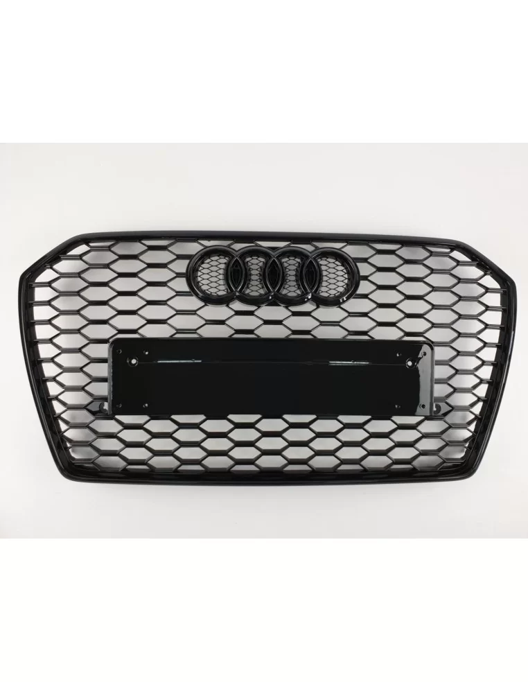  - Audi - Audi RS6 front bumper radiator grille black for Audi A6 2016-2018 - 1 - Buy the Audi RS6 front bumper radiator grille 