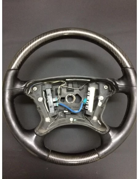  - Steering Wheels - Mercedes-Benz CLK E-Class G-Class W463 W211 W209 Steering Wheel Carbon Leather - 3 - Elevate your driving e