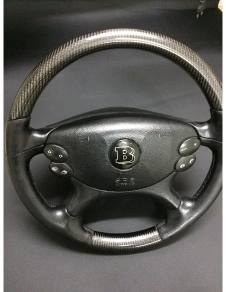  - Steering Wheels - Mercedes-Benz CLK E-Class G-Class W463 W211 W209 Steering Wheel Carbon Leather - 6 - Elevate your driving e