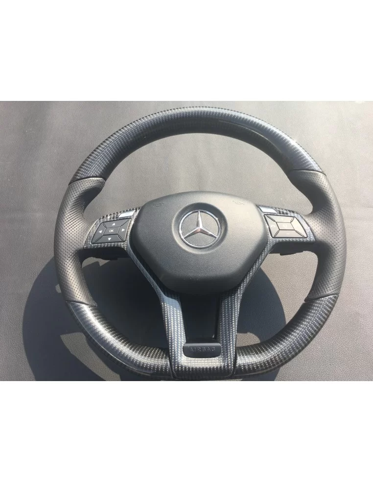  - Volant - Mercedes-Benz CLS Classe E SLK W172 W212 W218 Volant cuir carbone - 1 - Améliorez votre véhicule avec le volant en c