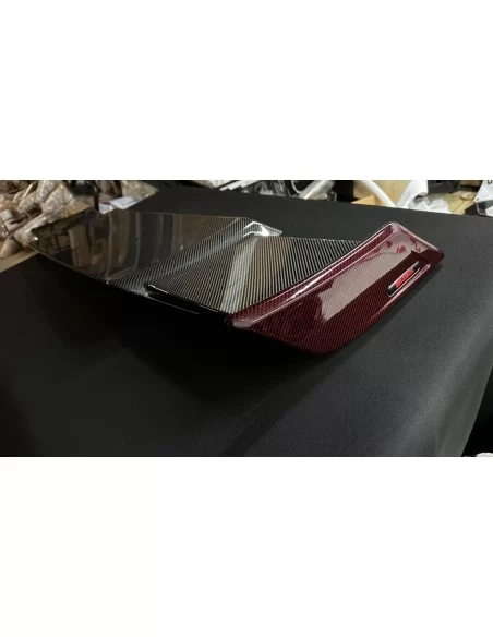  - Mercedes Benz - Roter Kohlefaser Dachheckspoiler Brabus Rocket Style für Mercedes-Benz W463A W464 G-Klasse - 8 - Veredeln Sie