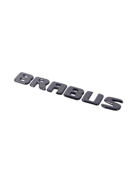  - Logos & Emblems - Metallic black Brabus style emblem logo badges for Mercedes-Benz W463A W464 - 2 - Enhance your Mercedes W46