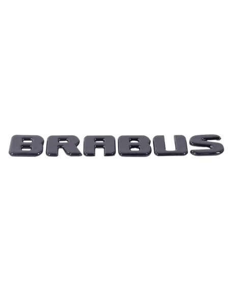  - Logos & Emblems - Metallic black Brabus style emblem logo badges for Mercedes-Benz W463A W464 - 3 - Enhance your Mercedes W46