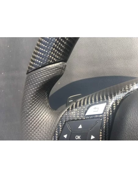  - Steering Wheels - Mercedes-Benz CLS E-Class SLK W172 W212 W218 Steering Wheel Carbon Leather - 5 - Upgrade your ride with the