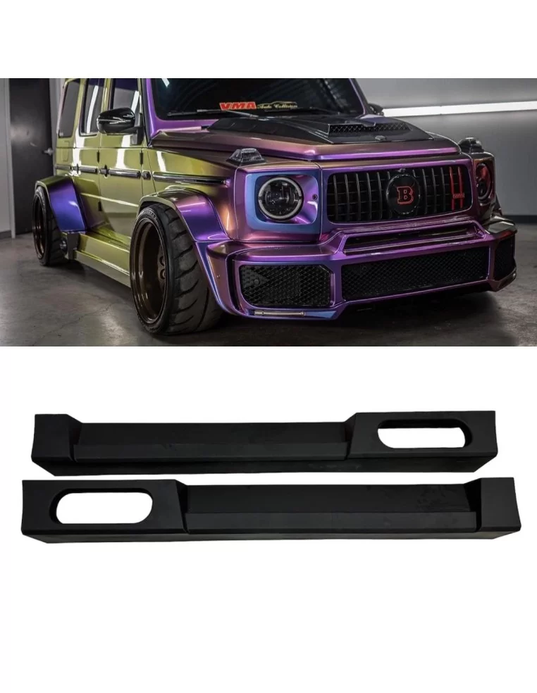  - Mercedes Benz - Minigonna laterale personalizzata per Mercedes-Benz W463A G Wagon by Tuneverse - 1 - Aggiornate la vostra Mer