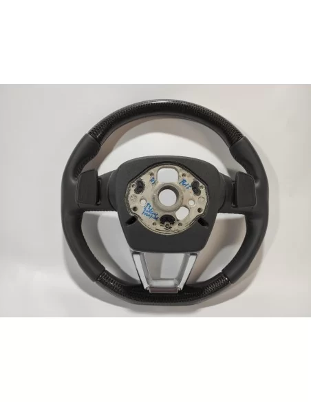  - Steering Wheels - 奥迪 Q7 Q5 B9 碳纤维真皮方向盘 - 7 - 从 Tuneverse 购买奥迪 Q7 Q5 B9 碳纤维真皮方向盘！以高品质提升您的驾驶体验。立即订购！✈️⚡️