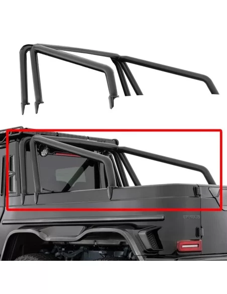  - G Class W463A XLP 900 6x6 - Arco superiore posteriore in acciaio inox per Mercedes-Benz Classe G W463A 6x6 - 1 - Arco superio