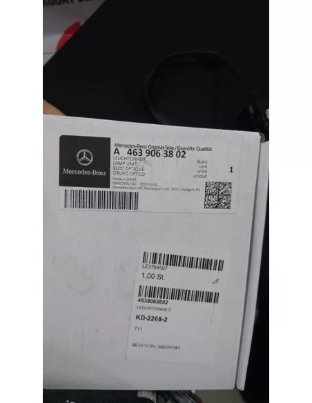  - Mercedes Benz - Przedni spojler dachowy z włókna węglowego z diodami LED do Mercedes-Benz W463A 4x4 A4638807303/008 - 17 - Wz