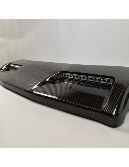  - Mercedes-Benz - Carbon fiber front roof spoiler with LEDs for Mercedes-Benz W463A 4x4 by Tuneverse - 4 - Upgrade your Mercede