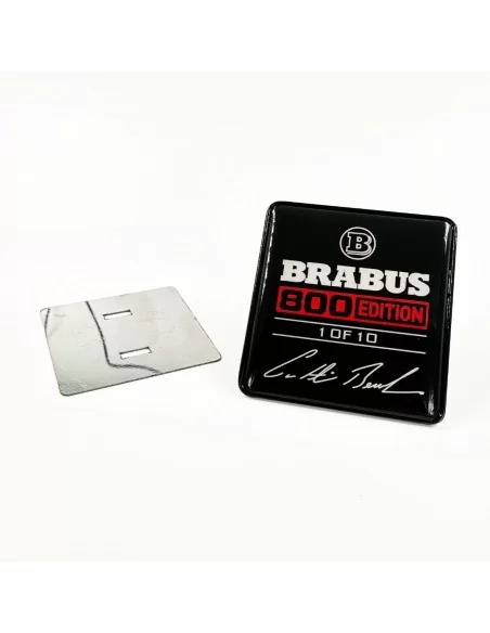  - logo & Emblems - Metallic Brabus 800 Edition RED Sitze Emblem Logo Set Mercedes-Benz W463A G-Klasse - 3 - Veredeln Sie Ihren 