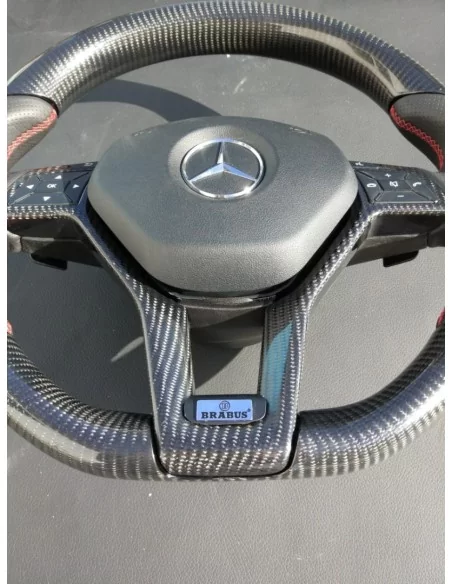  - Steering Wheels - Mercedes-Benz CLS E-Class SLK W172 W218 W212 Steering Wheel Carbon Leather - 7 - Upgrade your ride with the