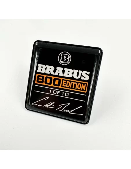  - logo & Emblems - Brabus 800 metálico edición Asientos naranja emblema logotipo conjunto Mercedes-Benz W463A Clase G - 3 - Mej