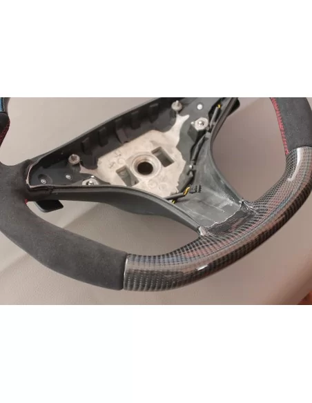  - Steering Wheels - Mercedes-Benz CLS E-Class SLK W172 W212 W218 Кермо з карбонової алькантари - 8 - Покрасьте свій інтер'єр за