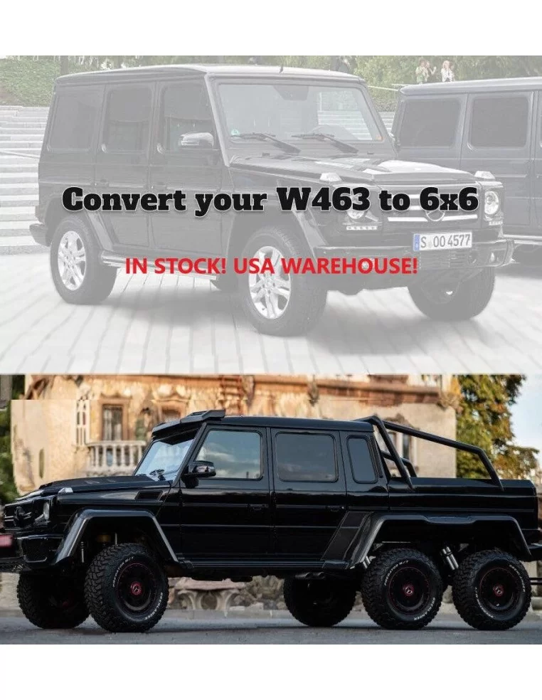  - Mercedes Benz - In stock in Europa! Mercedes-benz W463 G Wagon Kit di conversione 6x6 - 1 - Acquista il kit di conversione Me