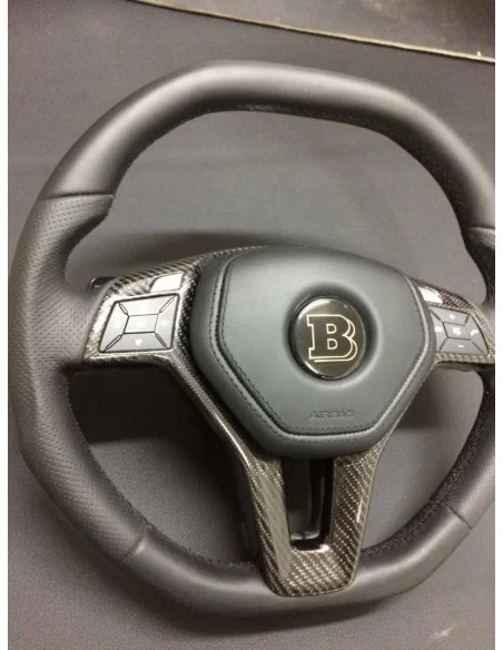  - Steering Wheels - 梅赛德斯-奔驰 CLS E 级 SLK W172 W212 W218 碳纤维真皮方向盘 - 2 - 梅赛德斯-奔驰 CLS E 级 SLK 碳纤维真皮方向盘为您的座驾升级。高档品质和时尚风格等着您--现在就订购吧！