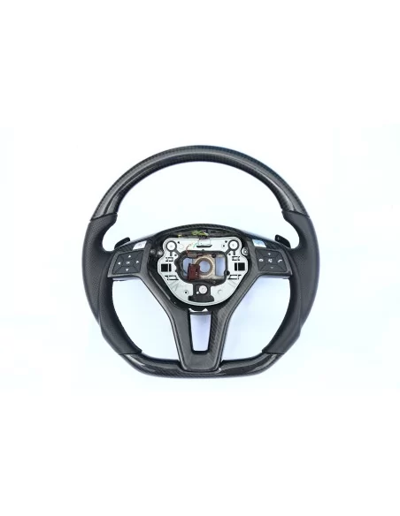  - Steering Wheels - Mercedes-Benz CLS E-Class SLK W172 W212 W218 Steering Wheel Carbon Leather - 1 - Transform your driving exp