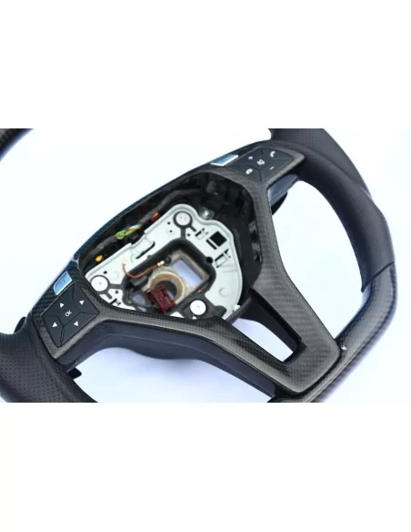  - Steering Wheels - Mercedes-Benz CLS E-Class SLK W172 W212 W218 Кермо з карбонової шкіри - 3 - Перетворіть свій досвід водіння