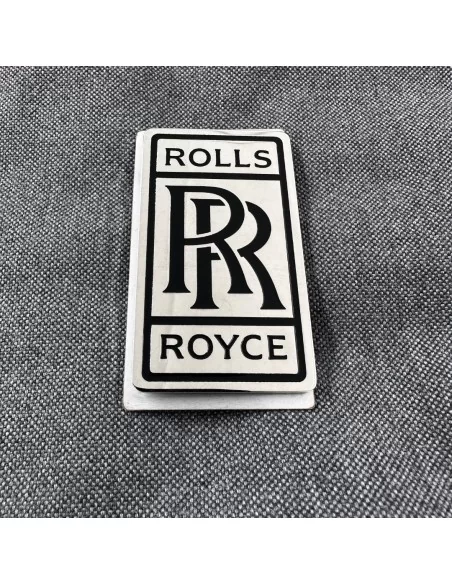  - Logos & Emblems - Metallic floor mats badges emblems set for Rolls-Royce Cullinan Phantom Ghost Wraith Spectre - 14 - Buy the